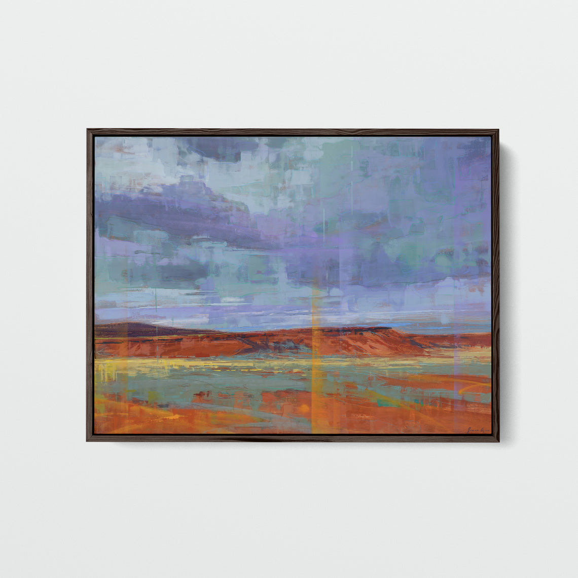 Desert Under the Shifting Sky