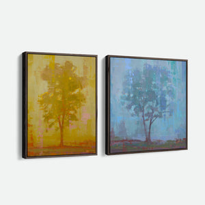 Harmony and Contrast - Diptych