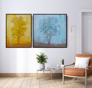Harmony and Contrast - Diptych
