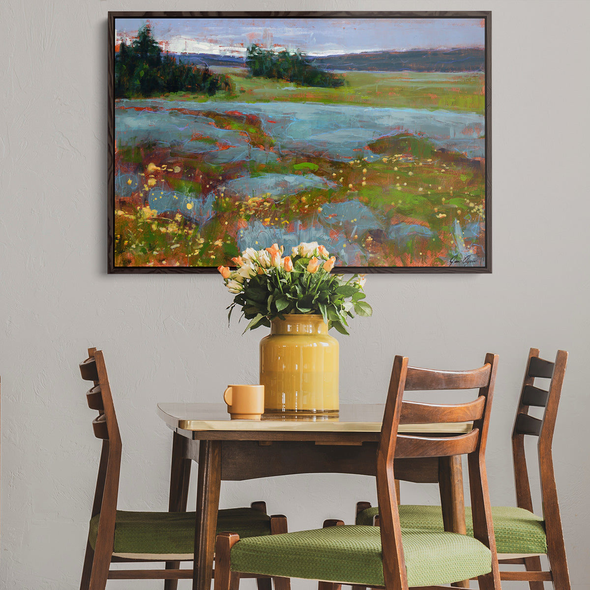 Dripping Into Flowers